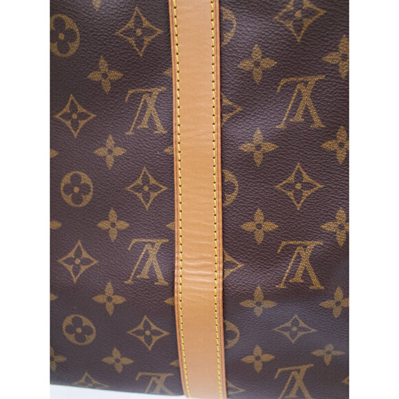 Louis Vuitton Monogram Keepall Bandouliere Travel Boston Bag - Picture 8 of 9